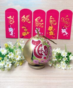 SẢN PHẨM 16 dừa chưng tết chữ phúc