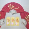 bao lì xì vàng hoa văn cao cấp