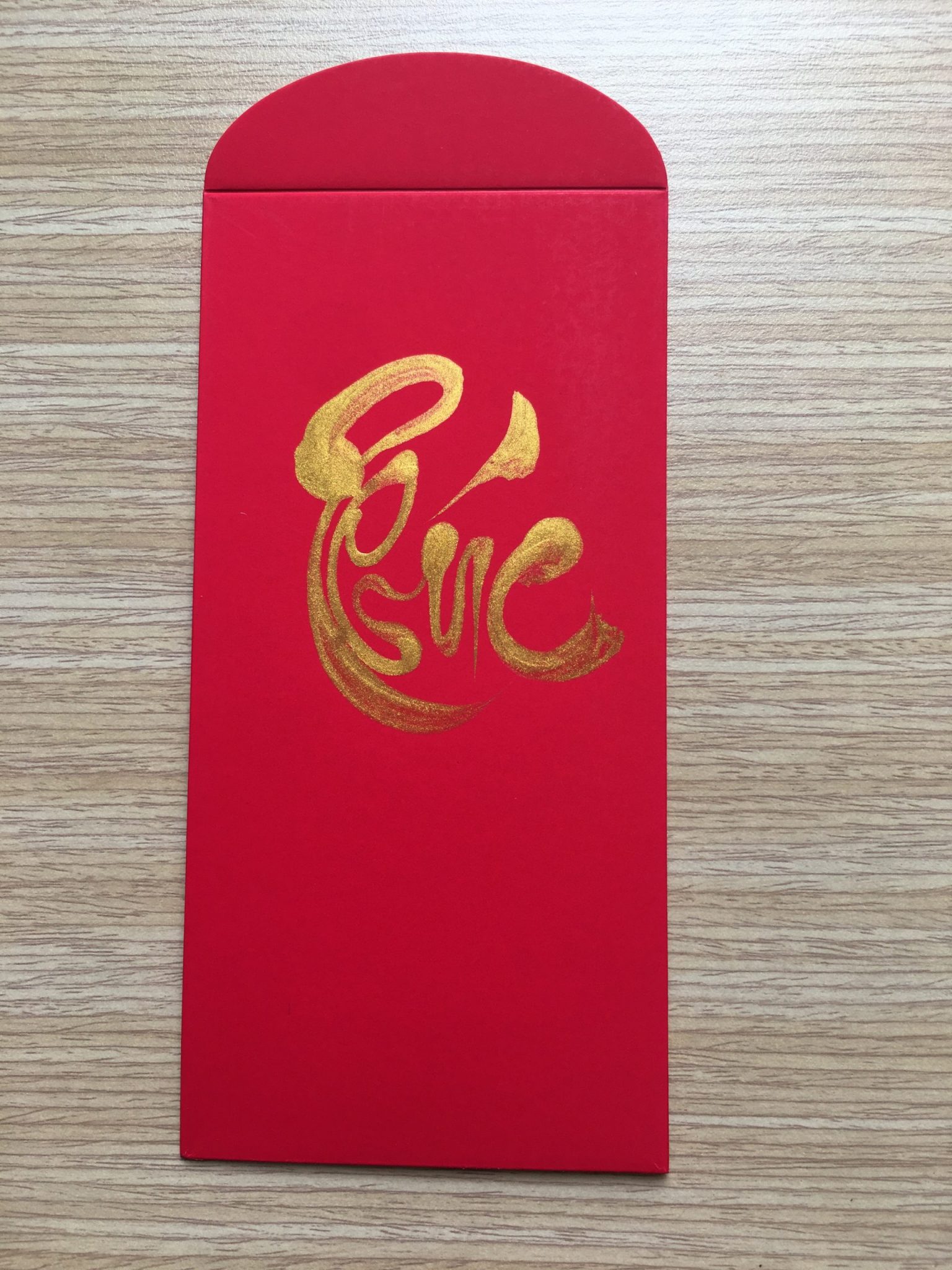 Bao lì xì tết thư pháp 3 bao lì xì wavi