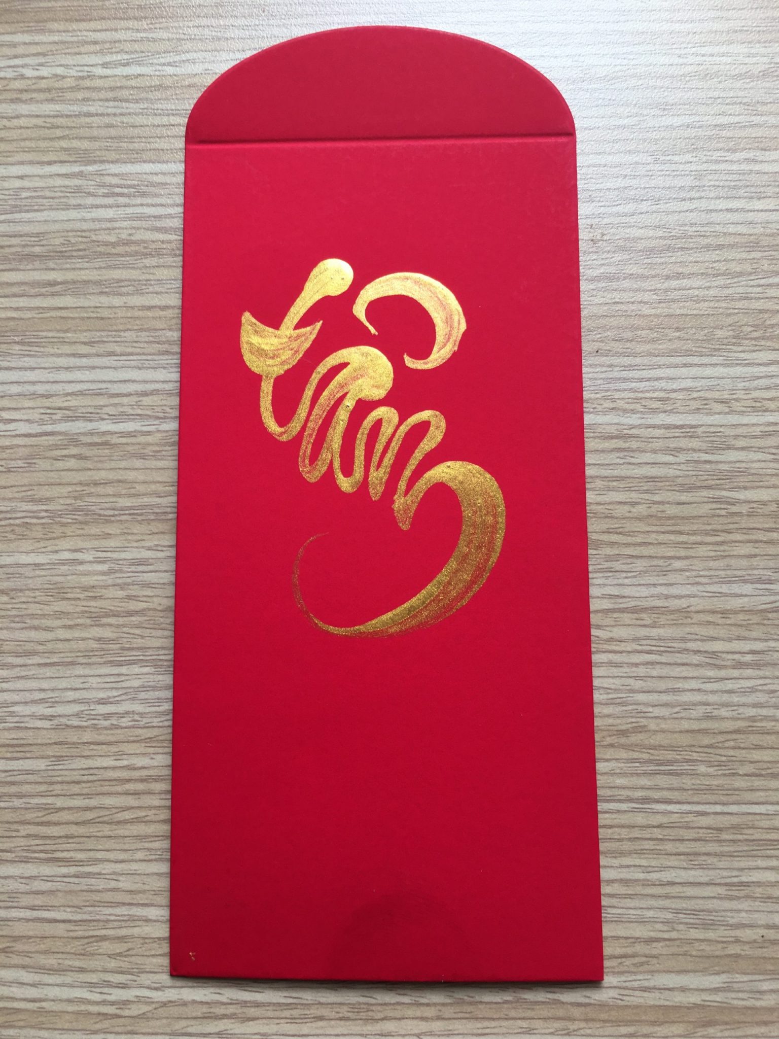 Bao lì xì tết thư pháp 10 bao lì xì wavi