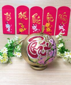 SẢN PHẨM 2 dừa chưng tết chữ phát